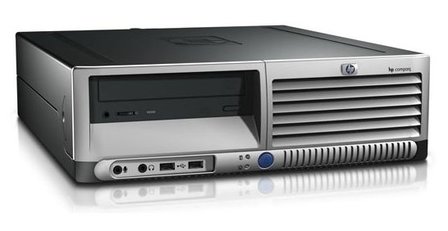 HP DC5100 P4 (3,2Ghz) 1/2GB hdd/ssd (Parallel + seri&euml;le poort)