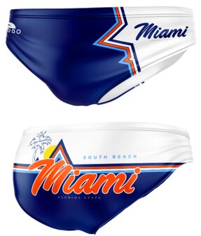 Special Made Turbo Waterpolo broek Miami South Beach
