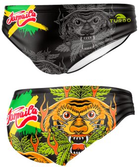 Special Made Turbo Waterpolo broek Jamaica Tiger