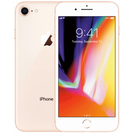 Apple iPhone 8 (6-core 2,74Ghz) 64/256GB 4.7" (1334x750) (ios 15+) simlockvrij + garantie