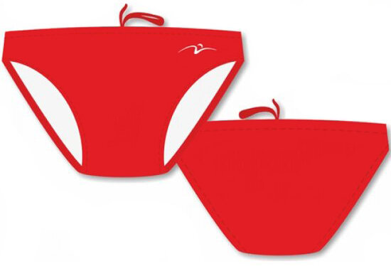 opruiming showmodel (size 3xl) waterpolo broek FR100-D8-3XL Waterfly rood+gratis waterpolobal