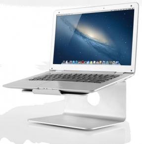 Newstar NSLS050 Notebook desktop-mount [10 - 17inch, 5kg, Aluminium, Silver]