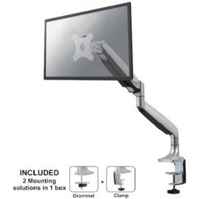 Newstar FPMA-D750SILVER LCD/ Flatscreen Monitor Bureausteun met gasveer [1x 32 inch, zilver]