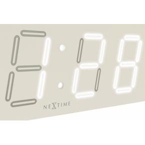 NeXtime 3059wi White D [51.5x18x4.5 cm, White]