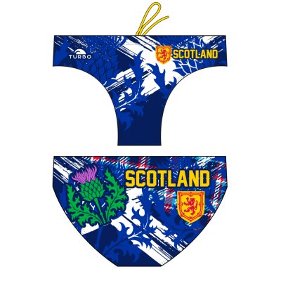 Special Made Turbo Waterpolo broek  SCOTLAND 2019