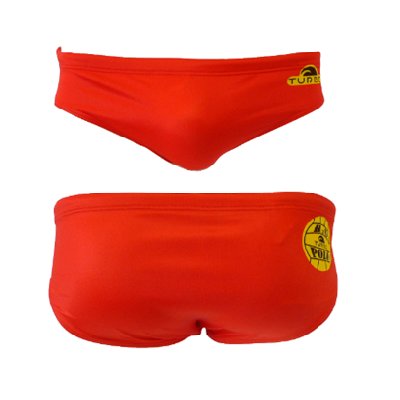 special made Turbo Waterpolobroek basic red