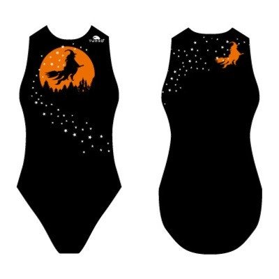 Special Made Turbo Waterpolo badpak WITCH HALLOWEEN
