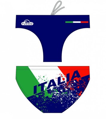 opruiming showmodel (size 2xl) Turbo Waterpolo broek Italia FR95/D7/2XL