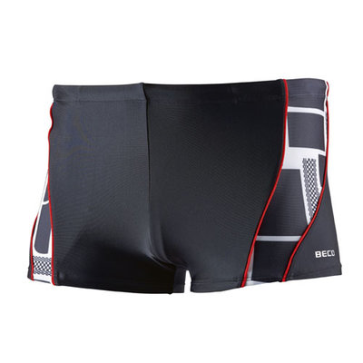 opruiming showmodel (size xs) Beco Competition zwemboxer, zwart/wit/rood FR70-D2-XS