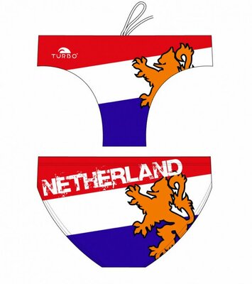Special Made Turbo Waterpolo broek Netherland Flag