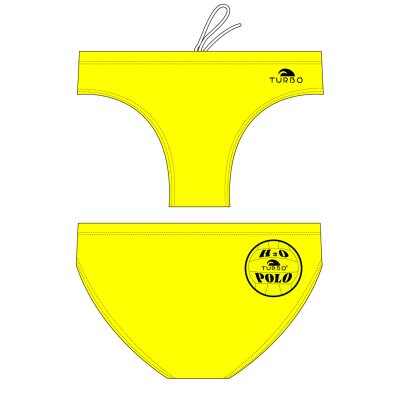 special made Turbo Waterpolo broek basic yellow