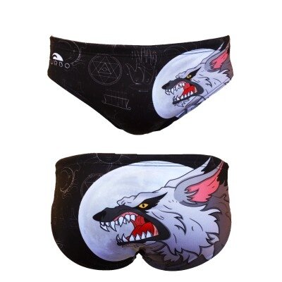 Special Made Turbo Waterpolo broek MONSTER WOLF