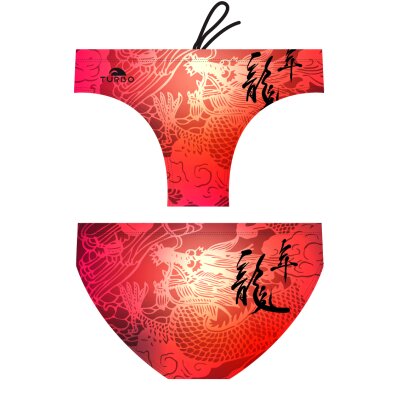 Special Made Turbo Waterpolo broek CHINESE DRAGON